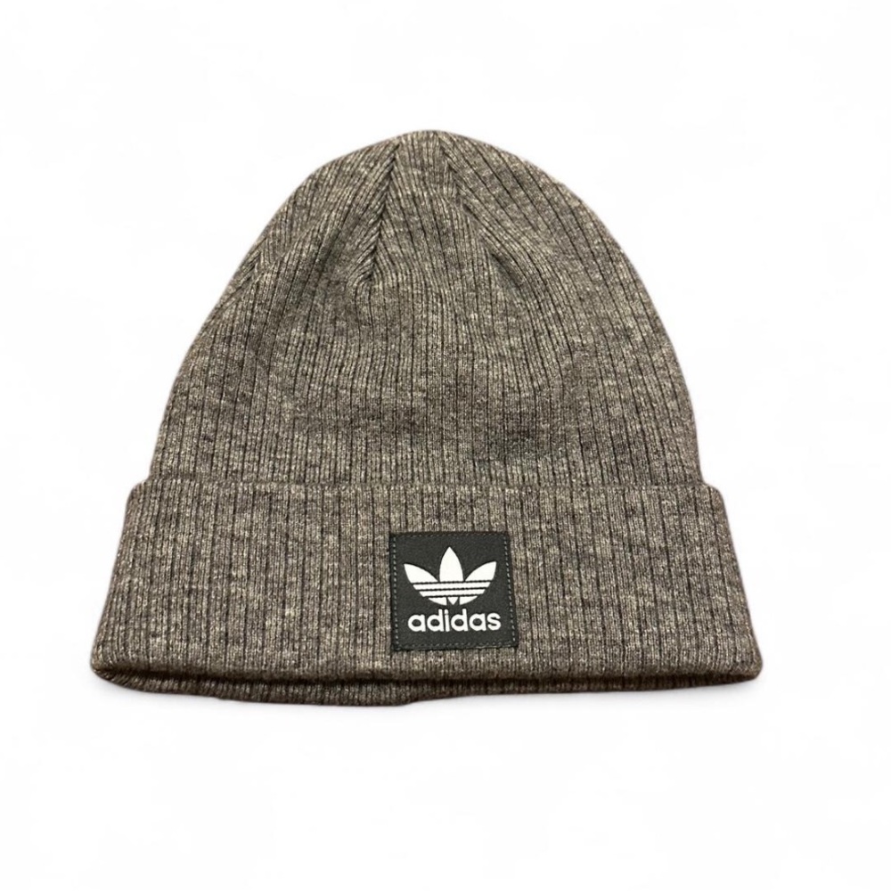 Adidas Heather Gray Knit Hat